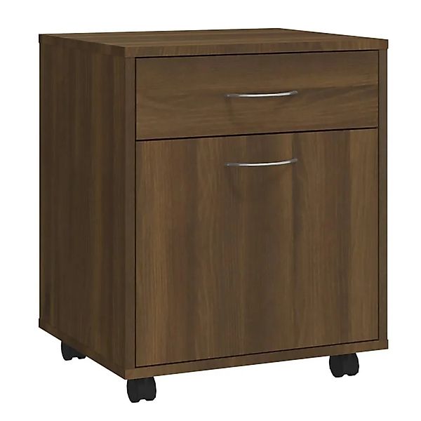 vidaXL Rollschrank Braun Eichen-Optik 45x38x54 cm Holzwerkstoff 815965 günstig online kaufen