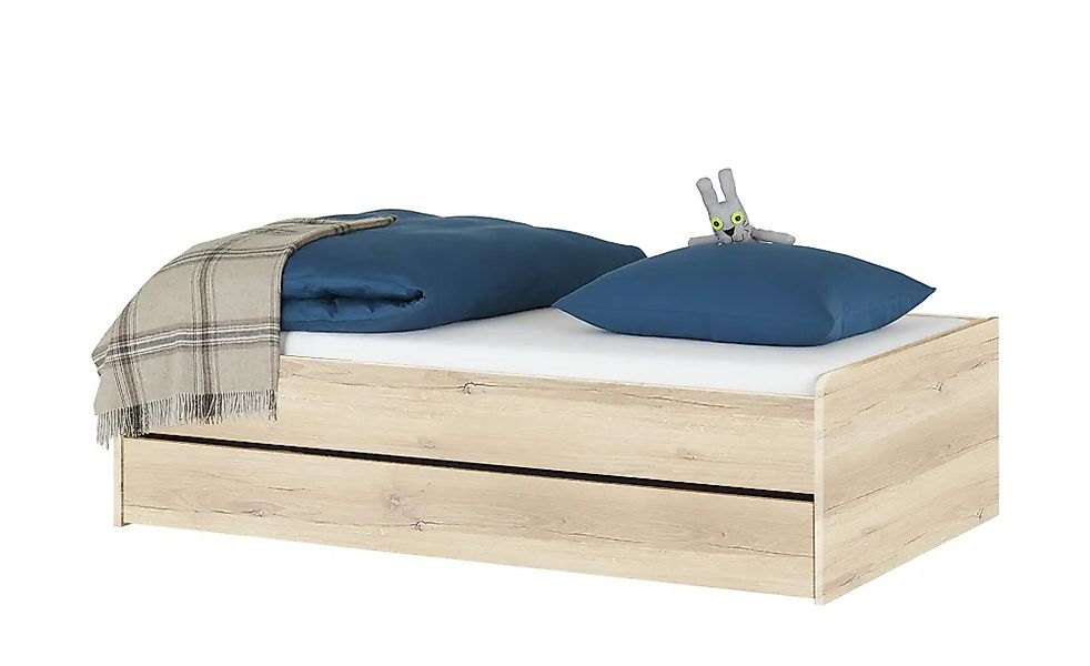 Duobett  Grow Up ¦ holzfarben ¦ Maße (cm): B: 97 H: 54,5 Betten > Bettgeste günstig online kaufen