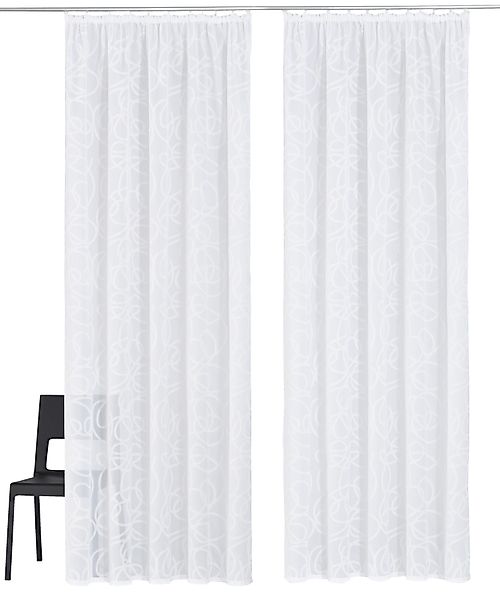my home Gardine Tanaro, Kräuselband (2 günstig online kaufen