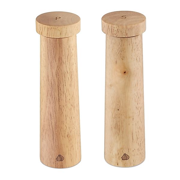 Navaris Gewürzbehälter Salz und Pfeffer Mühle günstig online kaufen