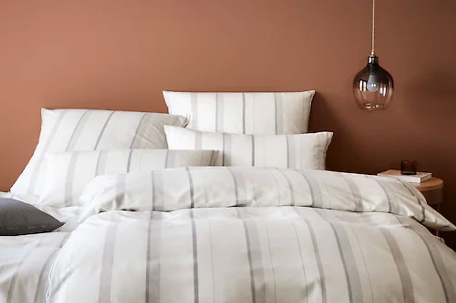 Elegante Bettwäsche »Edinburgh« 2 Stk. tlg. angenehmes Hautgefühl günstig online kaufen
