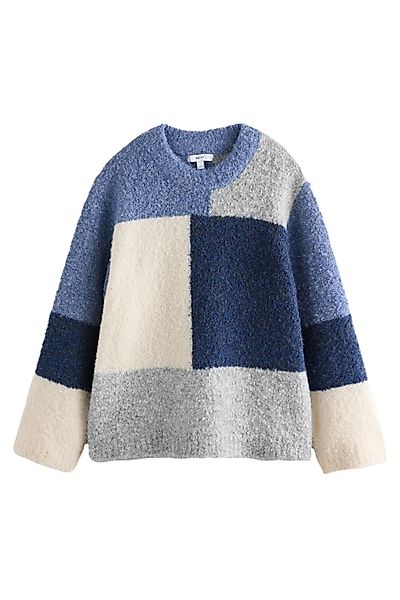 Next Strickjacke Strickpullover in Bouclé mit günstig online kaufen