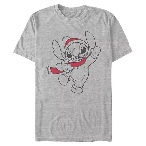 Disney Classics - Lilo & Stitch - Stitch Holiday - Weihnachten - Männer T-S günstig online kaufen