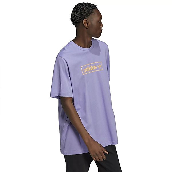 Adidas Linear Logo Kurzarm T-shirt XL Light Purple günstig online kaufen