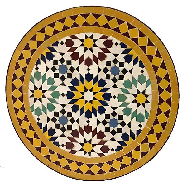 Casa Moro Beistelltisch Mosaik Beistelltisch Ø45cm günstig online kaufen