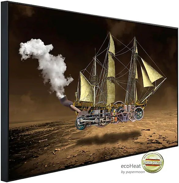 Papermoon Infrarotheizung »Steampunk Segelschiff«, sehr angenehme Strahlung günstig online kaufen