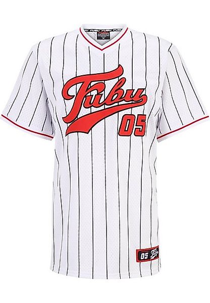 Fubu Langarmshirt "Fubu Herren FM231-005-1 FUBU Varsity Pinstriped Mesh Tee günstig online kaufen