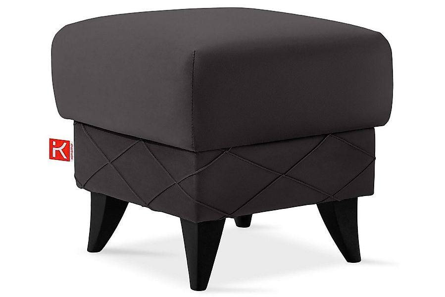 KONSIMO® Fußhocker Sitzhocker mit Stauraum GUSTAVO, hergestellt in der EU, günstig online kaufen
