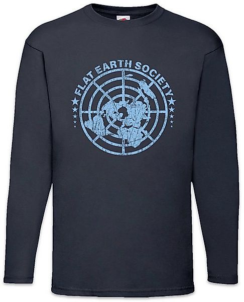 Urban Backwoods Langarmshirt Flat Earth Society Langarm T-Shirt Symbol Sign günstig online kaufen