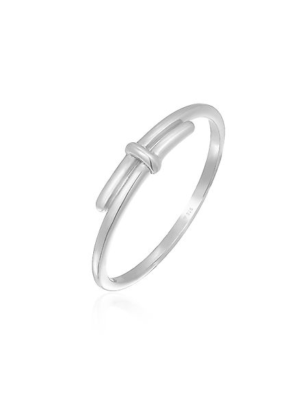 Elli Fingerring Wickel Design Basic 925 günstig online kaufen