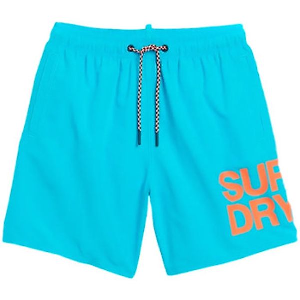 Superdry  Badeshorts Short de bain recyclé longueur  Logo günstig online kaufen