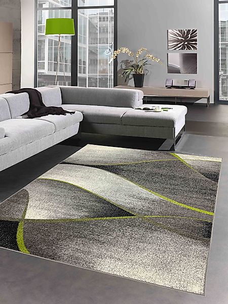 Carpetia Teppich Teppich Wohnzimmer Wellen Design günstig online kaufen