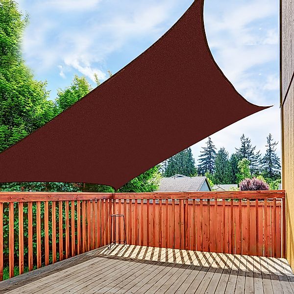 Outsunny Sonnensegel Sonnendach Terra  HDPE 4x6m   Aosom günstig online kaufen