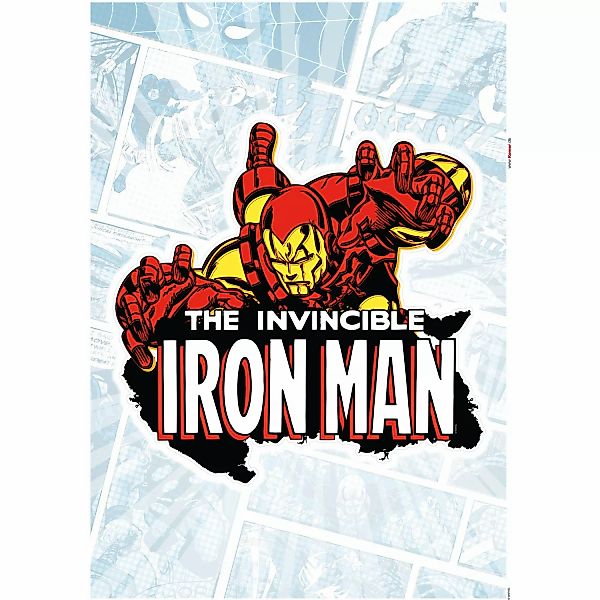 Komar Deko-Sticker Iron Man Classic 50 x 70 cm gerollt günstig online kaufen