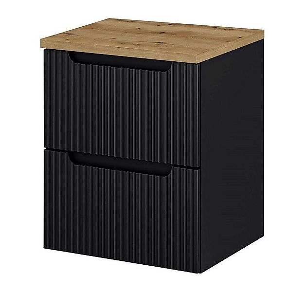 en.casa Waschbeckenunterschrank »Skelbolu« hängend mit Schubladen 50x60x40 günstig online kaufen