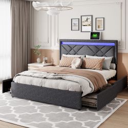 Furnishings Home Stauraumbett Polsterbett Doppelbett inkl. günstig online kaufen