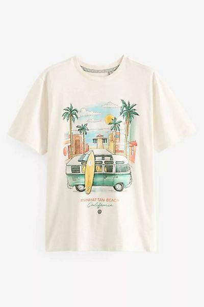 Next T-Shirt Linzenziertes T-Shirt, Camper Van (1-tlg) günstig online kaufen