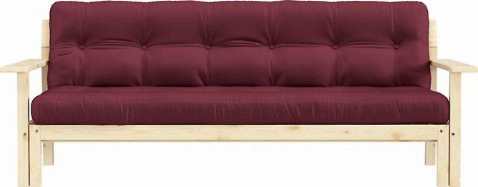 Karup Design Schlafsofa Unwind, Mit Holzstruktur, inkl. Futonmatratze, Lieg günstig online kaufen