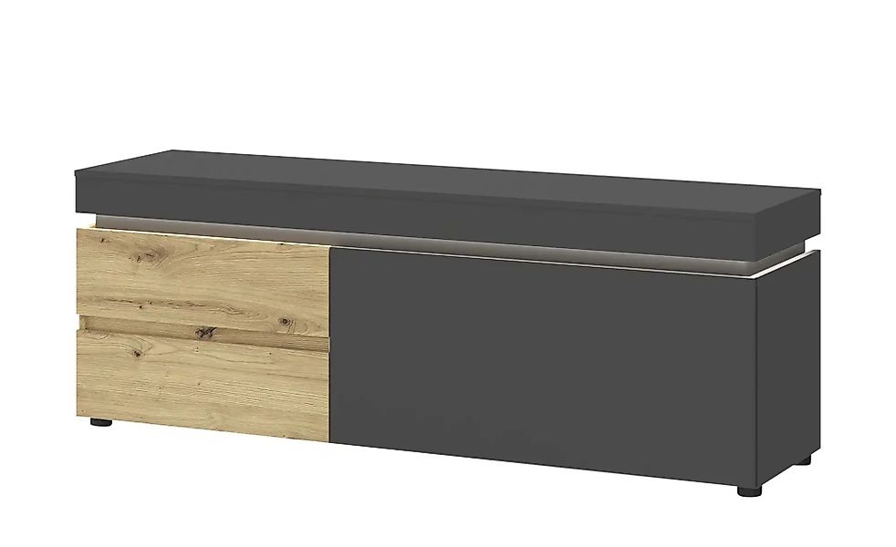 Lowboard  Luci ¦ grau ¦ Maße (cm): B: 151 H: 57 T: 48.0 TV- & Media Möbel > günstig online kaufen