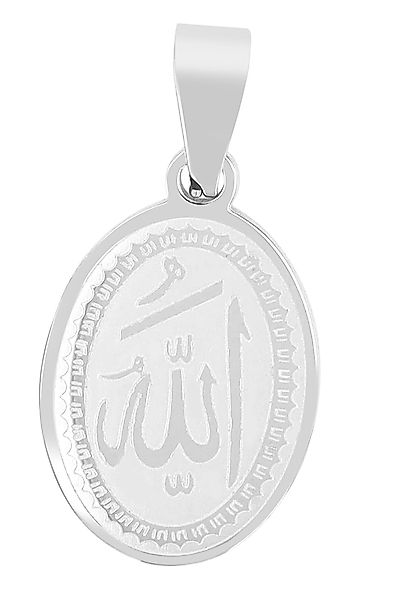 AKZENT Kettenanhänger Hassan Edelstahl silber günstig online kaufen
