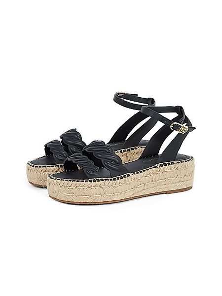 Tommy Hilfiger LEATHER ROPE REAL ESPAD SANDAL Keilsandalette, Plateau, Somm günstig online kaufen