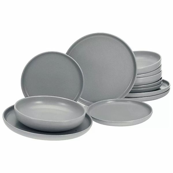 CreaTable Tafelservice »Uno«, (Set, 12 tlg.), weiche, harmonisch ausbalanci günstig online kaufen