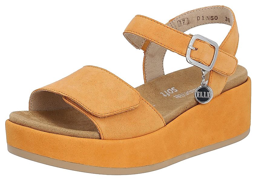Remonte ELLE-Collection Keilsandalette, Sommerschuh, Sandale, Keilabsatz, günstig online kaufen
