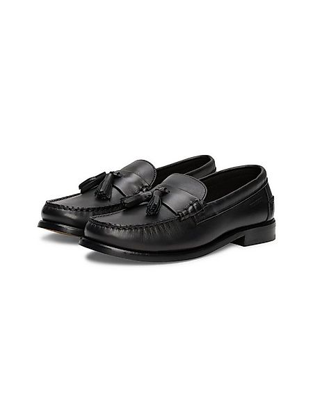 Tommy Hilfiger HILFIGER TASSEL LTH LOAFER Slipper, Blockabsatz, Mokassin, B günstig online kaufen
