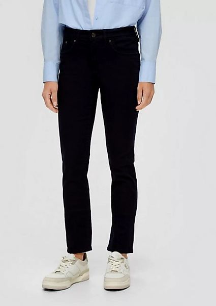 s.Oliver 5-Pocket-Jeans Jeans Betsy / Slim Fit / Mid Rise / Slim Leg Sticke günstig online kaufen