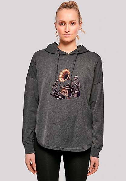 F4NT4STIC Kapuzenpullover "Gothic Skeleton Vintage Plattenspieler", Premium günstig online kaufen
