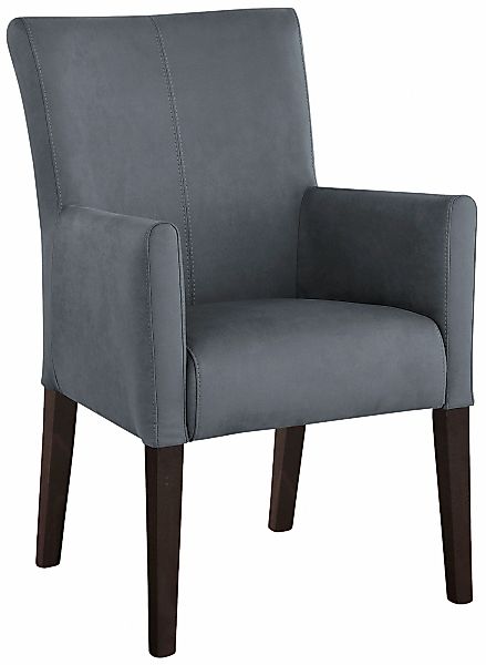 Home affaire Esszimmerstuhl "King" () Polsterstuhl, Armlehnstuhl, Gestell M günstig online kaufen