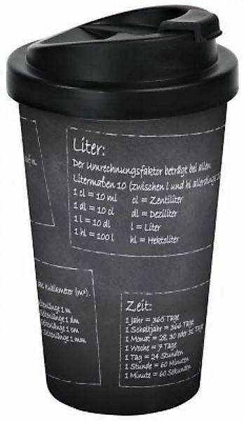 Geda Labels Coffee to go Becher Mathe 400ml Kaffeebecher bunt günstig online kaufen