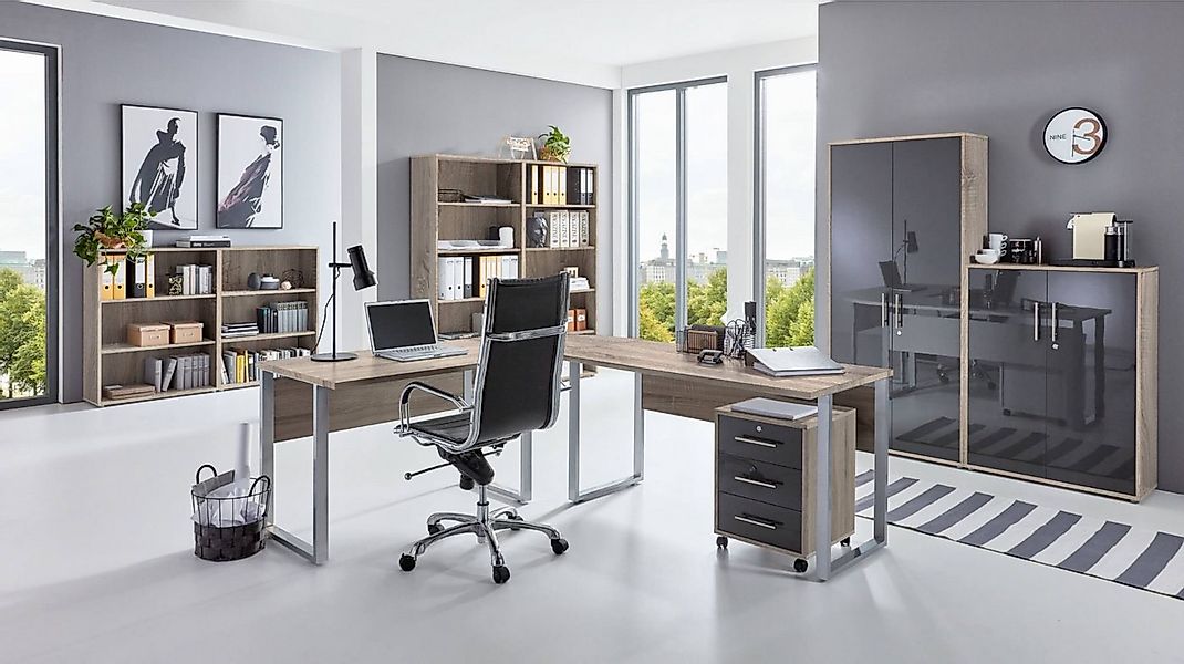 moebel-dich-auf Aktenschrank OFFICE EDITION Set 6 (abschließbar, Schreibtis günstig online kaufen