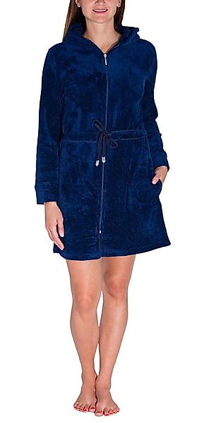 Aquarti Damenbademantel Aquarti Damen Morgenmantel Bademantel mit Kapuze un günstig online kaufen