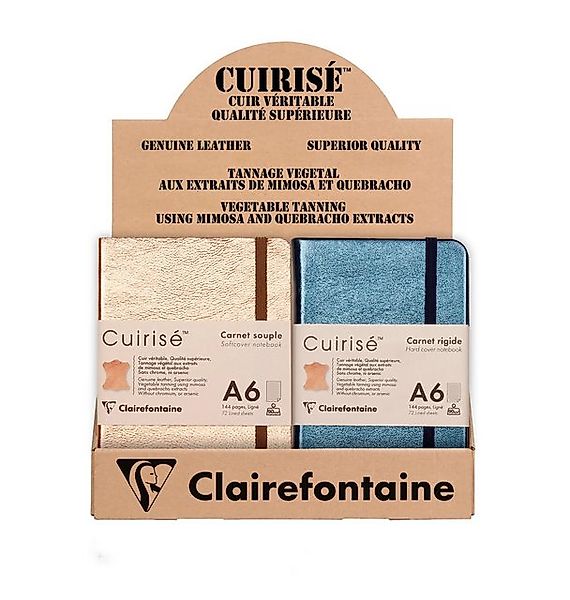CLAIREFONTAINE Einsteck-Fotoalbum Display Notizbücher Cuirisé TM A6 - Gemis günstig online kaufen