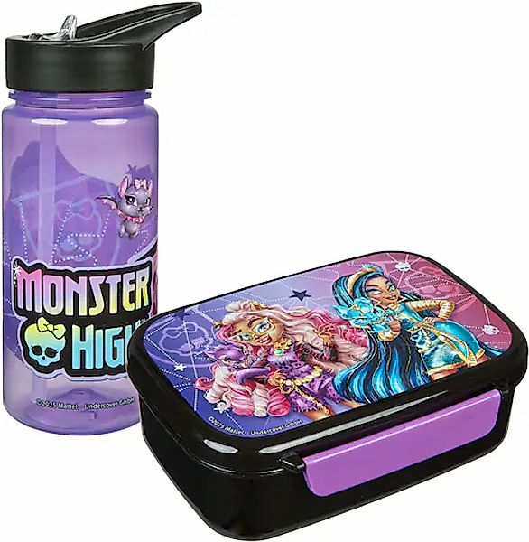 Scooli Lunchbox »Monster High«, (Set, 2 tlg.), mit Trinkflasche günstig online kaufen