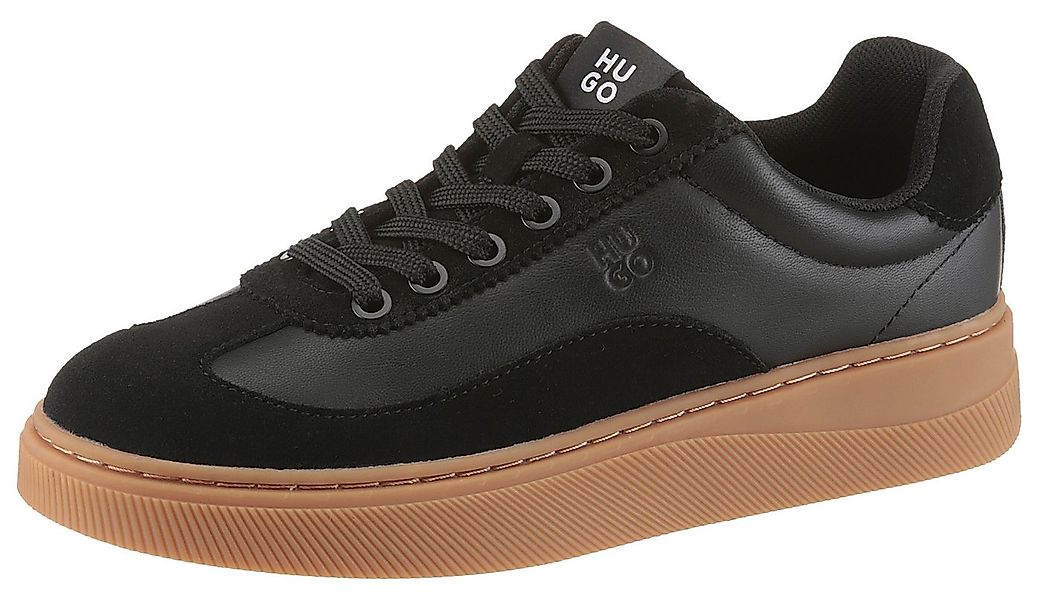HUGO Plateausneaker Retrosneaker, Schnürschuh, Halbschuh mit trendy Laufsoh günstig online kaufen