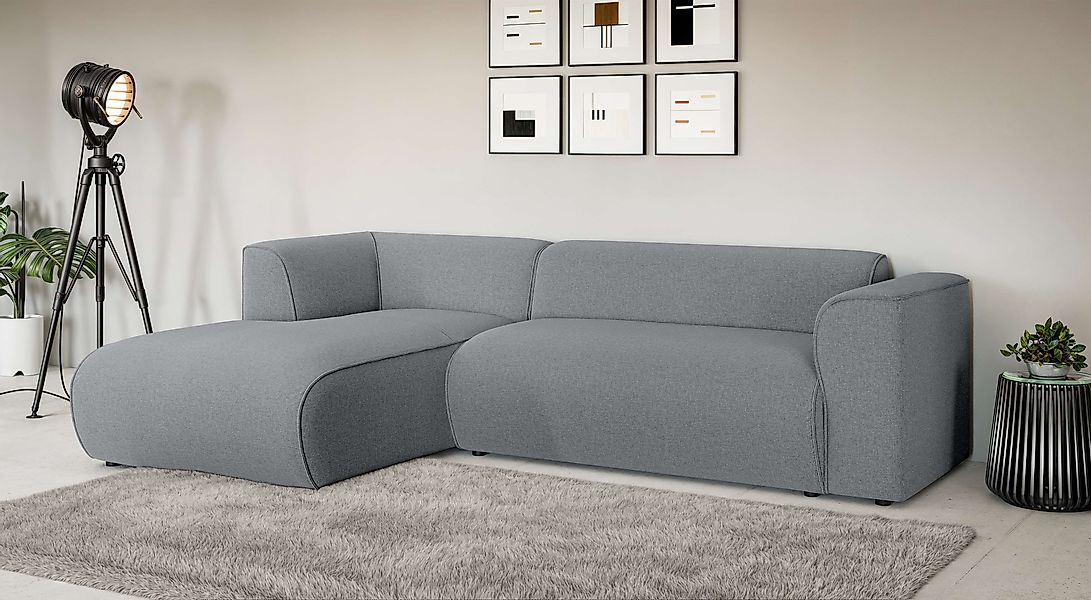 INOSIGN Ecksofa »MERID L-Form (257 cm), zeitlos & stilvolles Design,«, Aufw günstig online kaufen