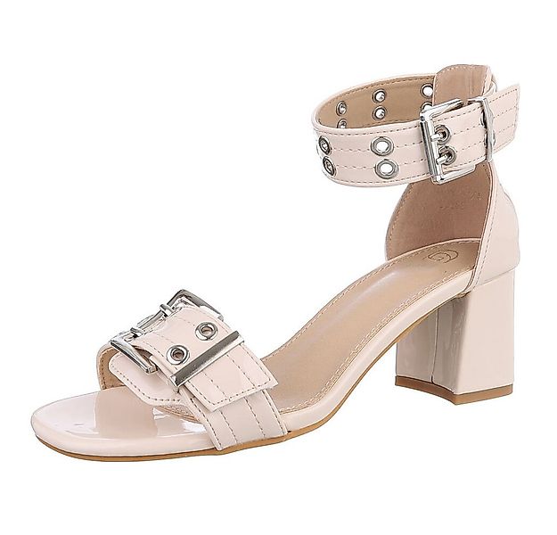 Ital-Design Elegante Sandalen mit Blockabsatz, vielseitig und komfortabel S günstig online kaufen