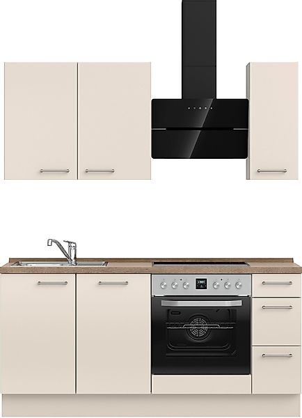 nobilia Küchenzeile ""Laser II", Ausrichtung wählbar, Breite 180 cm" vormon günstig online kaufen