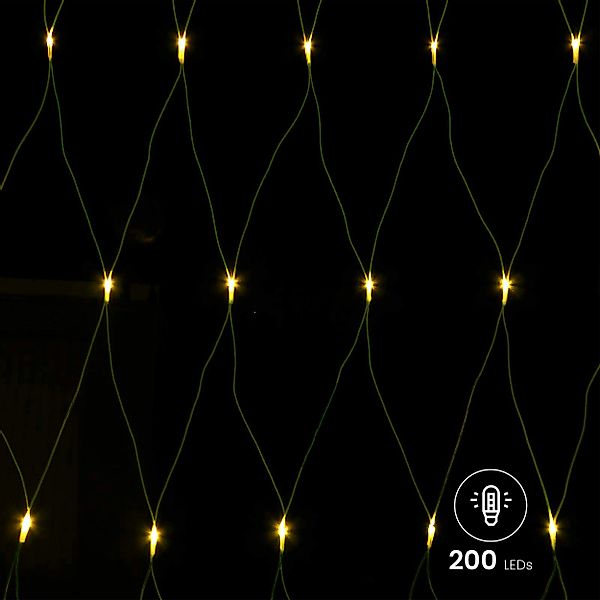 Gartenpirat LED-Lichternetz mit Kabel LED-Beleuchtung Lichterkette günstig online kaufen