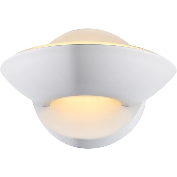 Weiße LED-Wandleuchte Cosimo günstig online kaufen