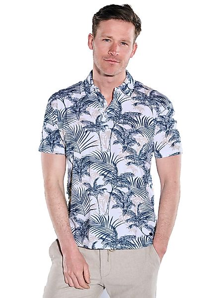 Engbers Poloshirt engbers Herren Polo-Shirt gemustert, günstig online kaufen