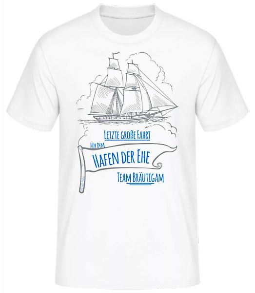 Hafen Der Ehe Team Bräutigam · Männer Basic T-Shirt günstig online kaufen