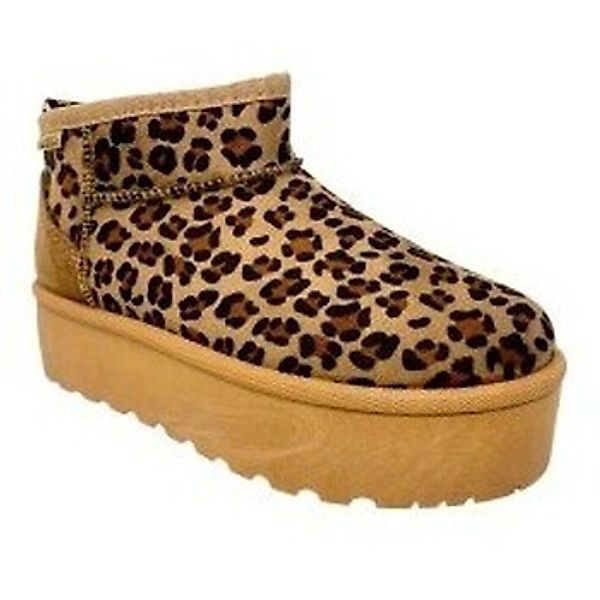 Isteria  Schuhe 24296 Damen-Ankle-Boots mit Leopardenmuster günstig online kaufen