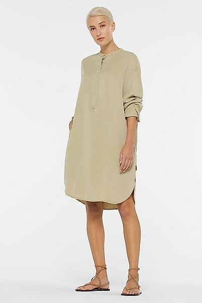 SENSES.THE LABEL Blusenkleid FO:RM aus Lyocell mit verdeckter Knopfleiste, günstig online kaufen