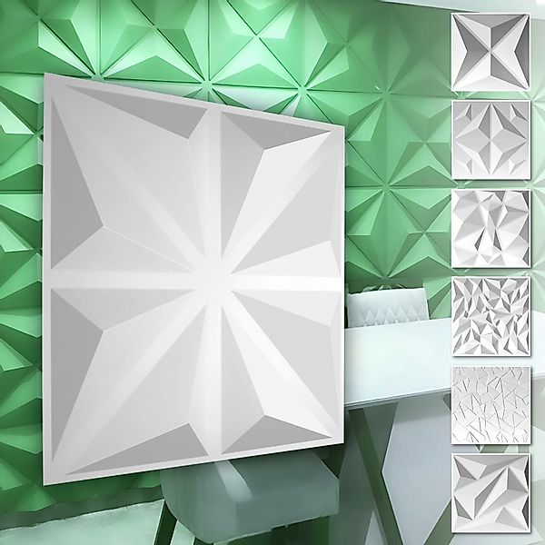 Hexim Wanddekoobjekt HD017 (PVC Kunststoff - günstig online kaufen
