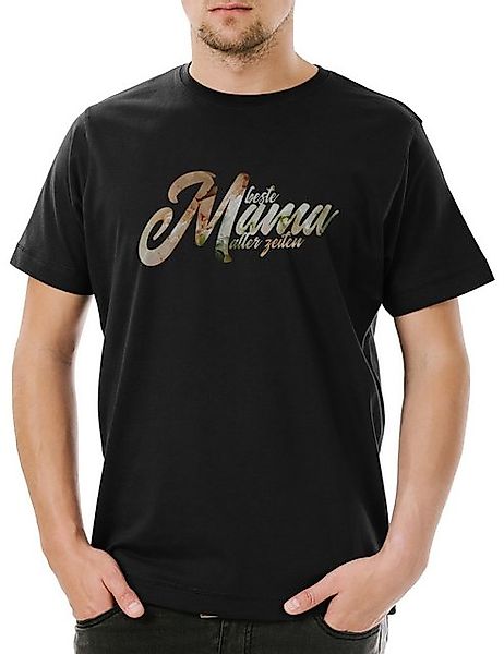 Urban Backwoods Print-Shirt Beste Mama Aller Zeiten Herren T-Shirt Beste Mo günstig online kaufen