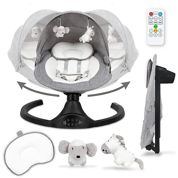 COIL Babywippe Elektrisch Babyschaukel, Multifunktional Babywippe günstig online kaufen