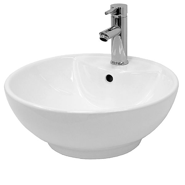 LuxeBath Waschbecken Spülbecken aus Keramik Einbaubecken günstig online kaufen